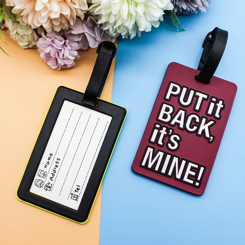 Unisex Fun Travel Identification Luggage Tag Stornfield