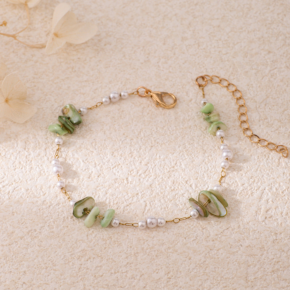 Chic Pearl and Gemstone Bracelet Stornfield