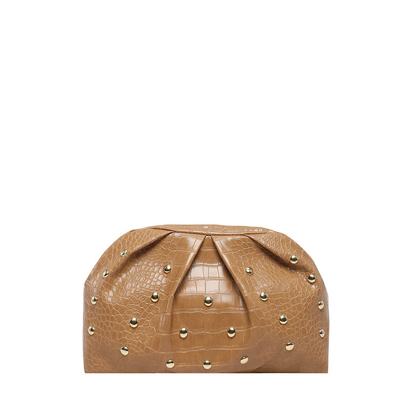 WoElegant Textured Crocodile Pattern Clutch Bag Stornfield