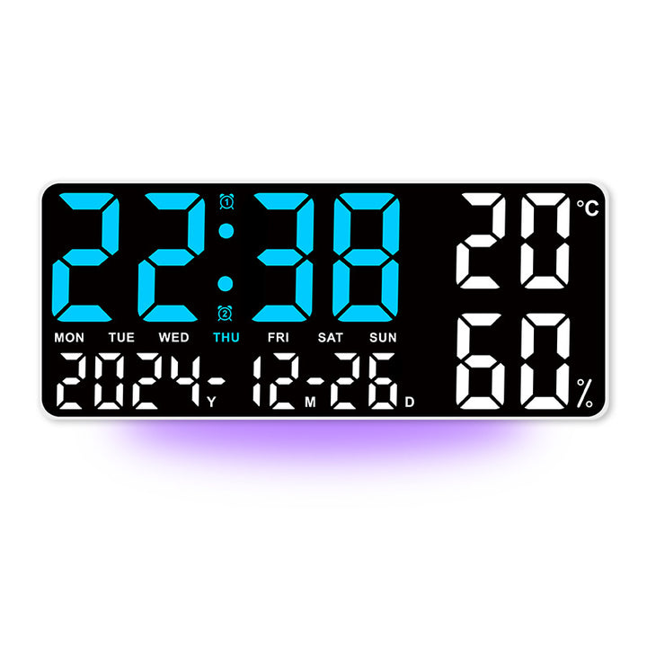 Digital multifunction alarm clock with large LED display Stornfield