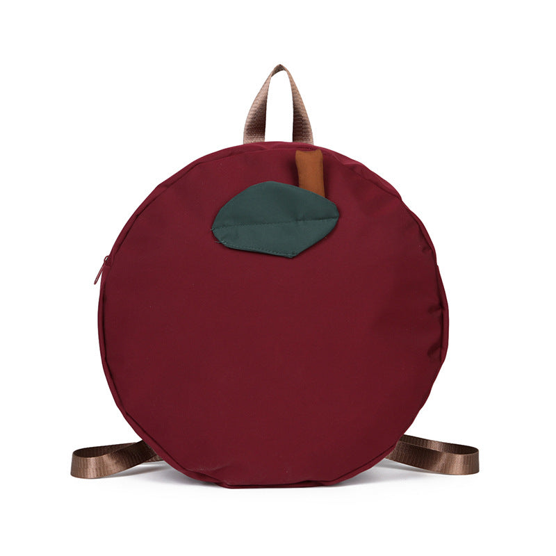 Round Fruit-Themed Backpack