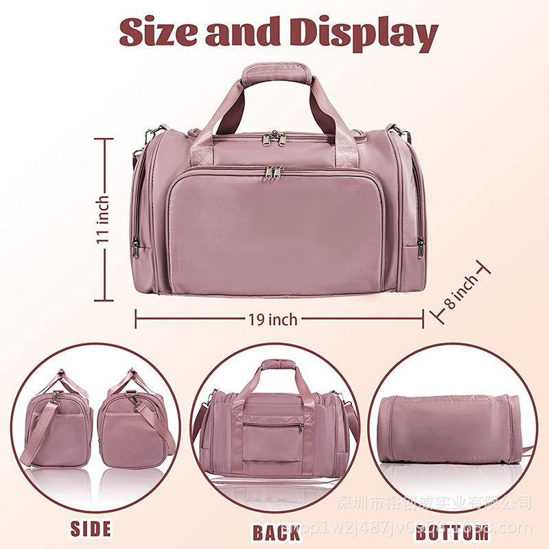 Multi-Purpose Travel Gym Duffel Bag with Shoe Compartment Stornfield