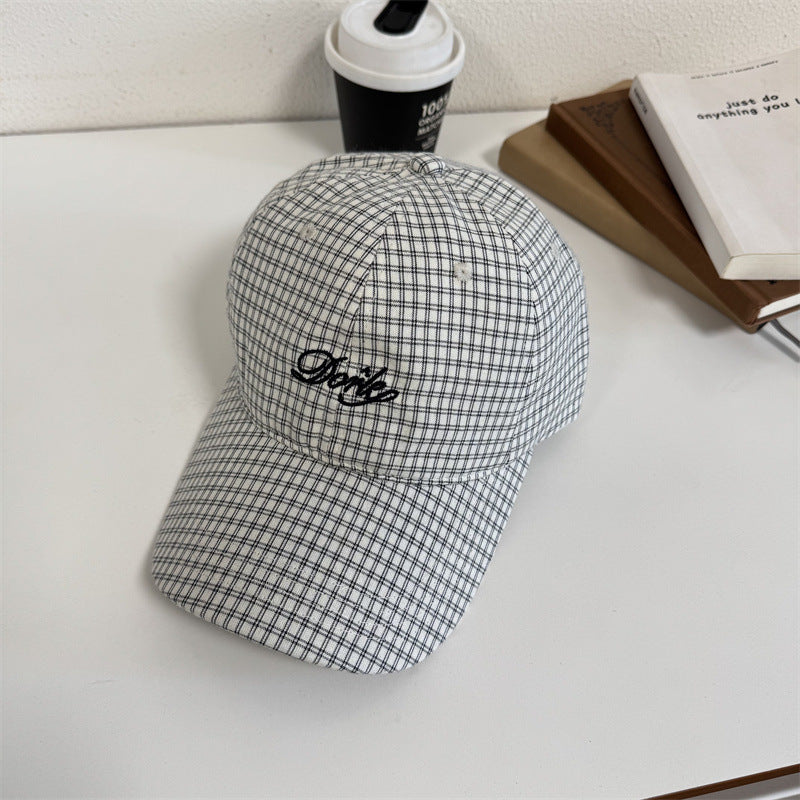 Men's Casual Checkered Baseball Cap Stornfield