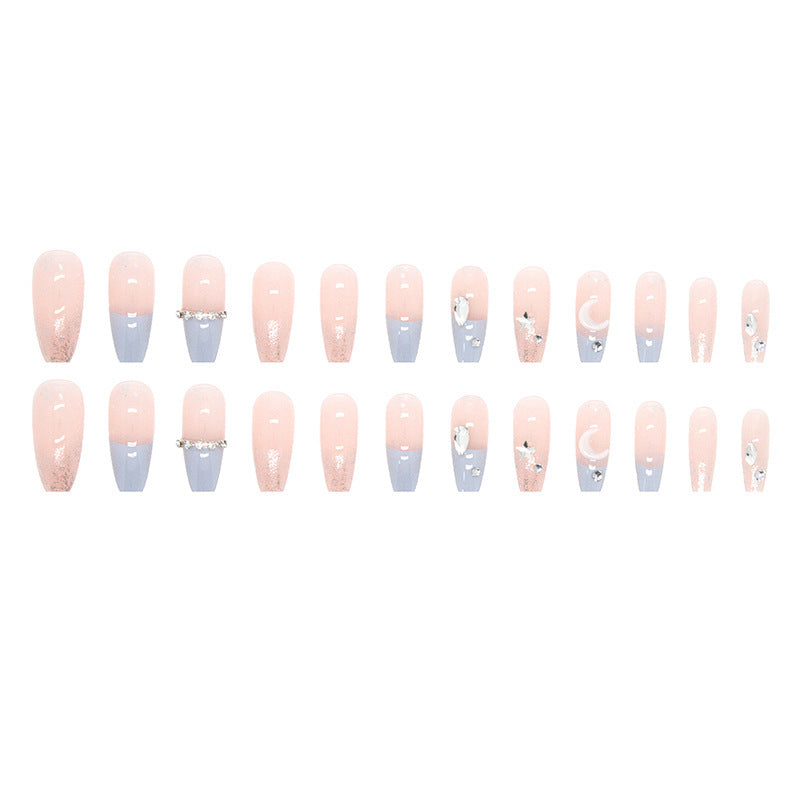 Decorative Long Acrylic Nail Enhancements Stornfield
