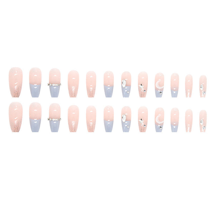 Decorative Long Acrylic Nail Enhancements Stornfield