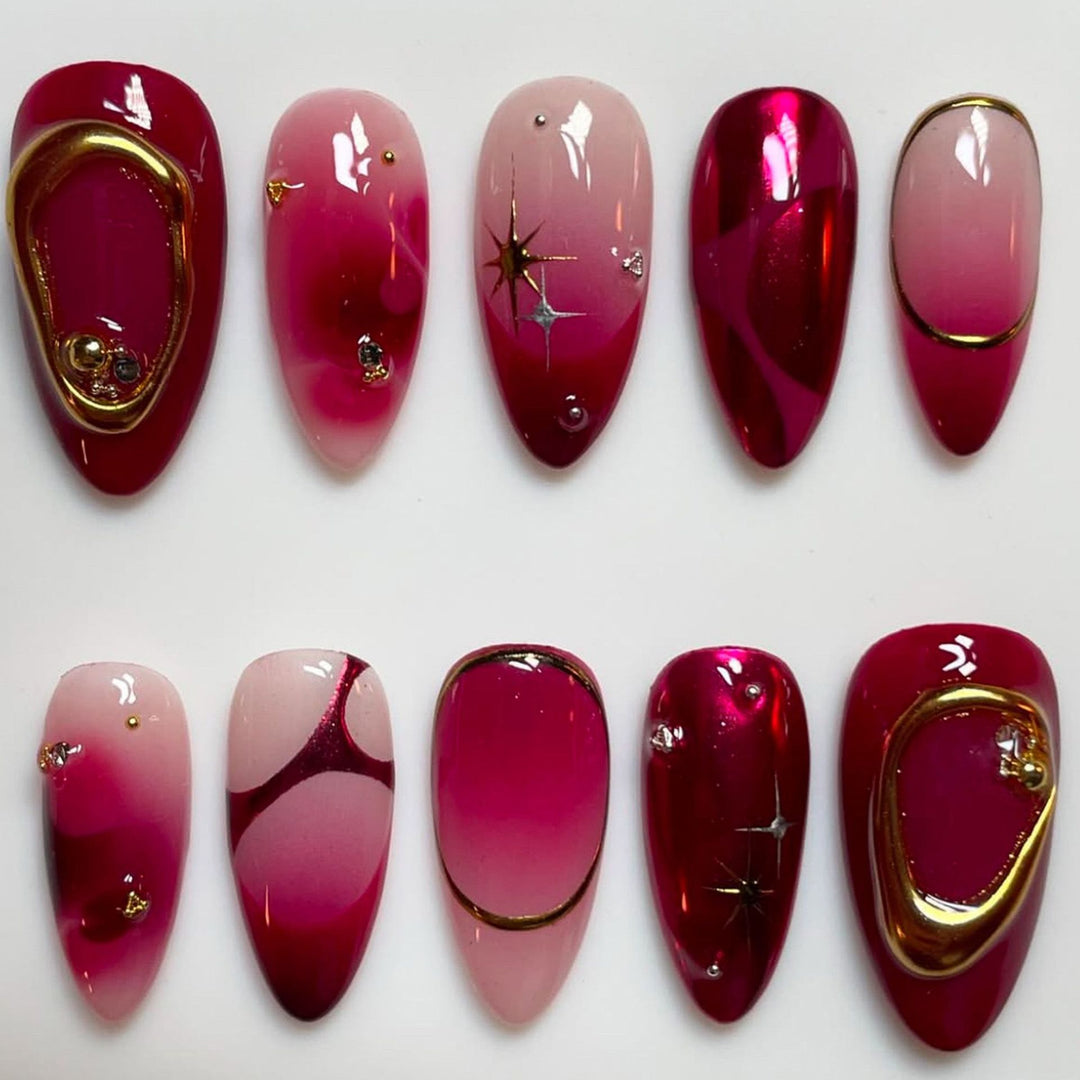 Thematic Artisan Press-On Nail Set Stornfield
