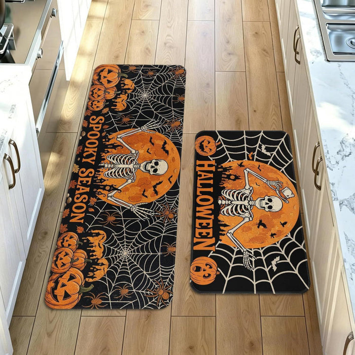 Floral Design Kitchen Runner Mat