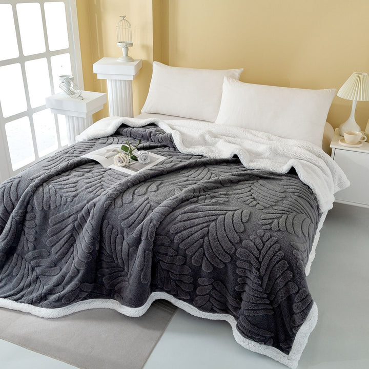 Cozy Fleece Throw Blanket Stornfield