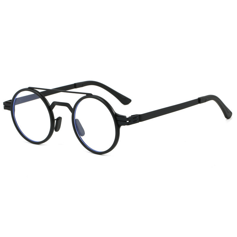 Ladies fashionable round sunglasses with minimalist design Stornfield
