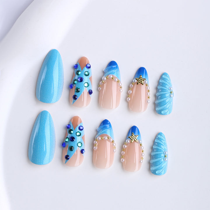 Artificial nails in maritime design with 3D elements Stornfield