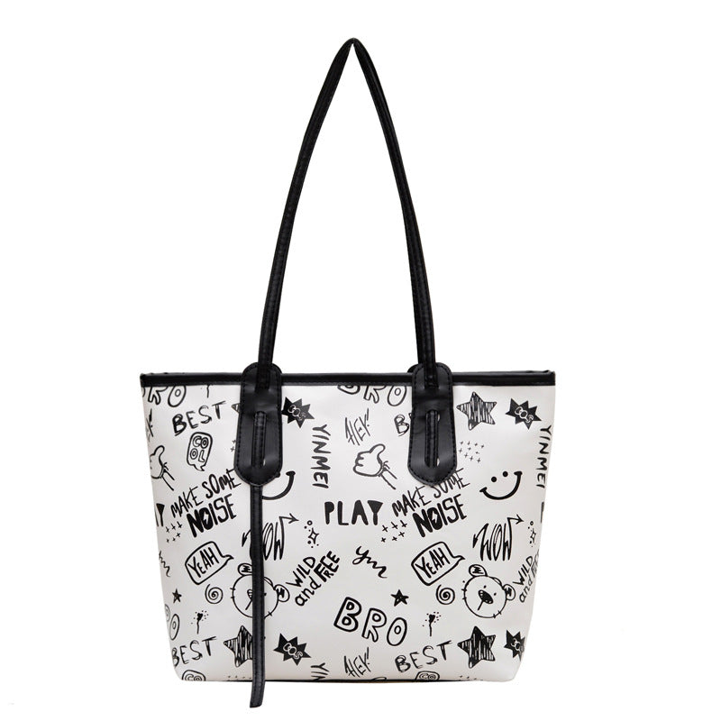 WoPlayful Graphic Tote Bag Stornfield