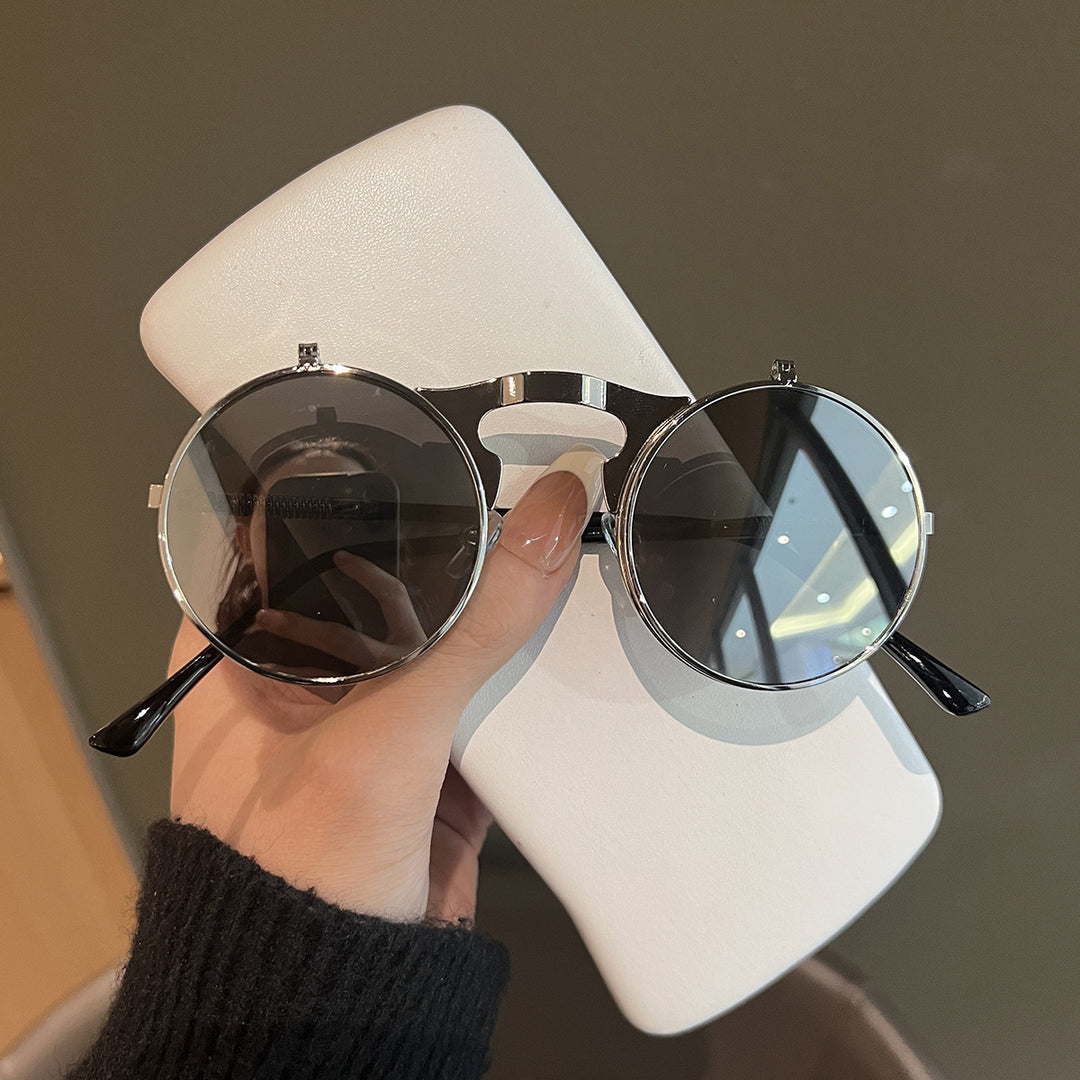 Ladies Round Designer Sunglasses with Innovative Frame Stornfield