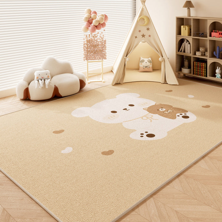 Playful Bear Design Floor Mat Stornfield