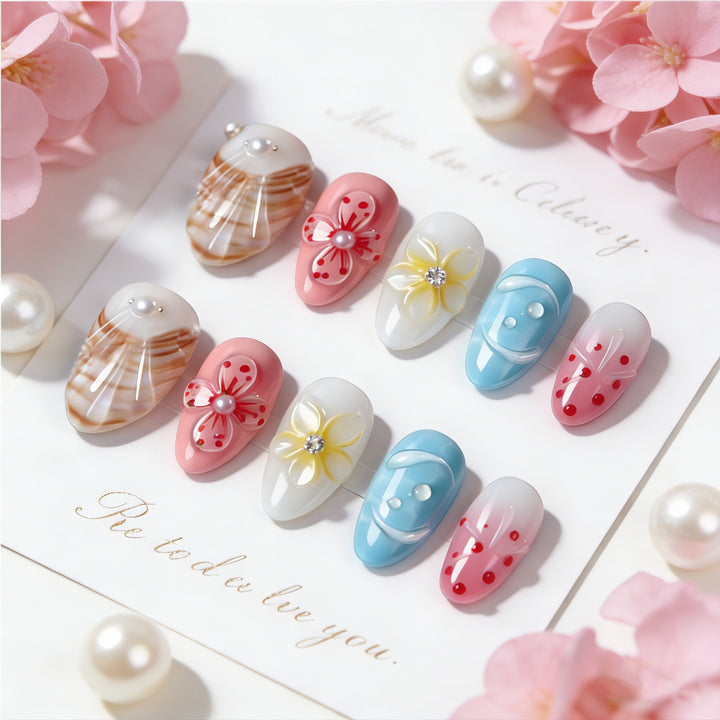 Elegant and artistic artificial nail collection Stornfield