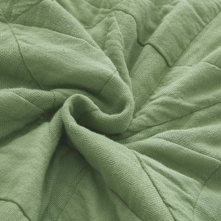 Summer Cooling Breathable Textured Pure Cotton Gauze Blanket | Stornfield