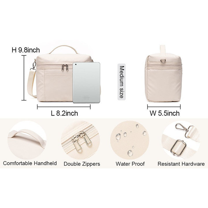 Insulated picnic bag with multiple compartments Stornfield