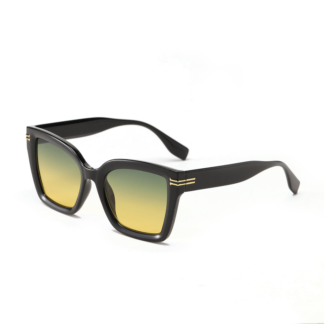Ladies trendy square sunglasses with elegant frame Stornfield