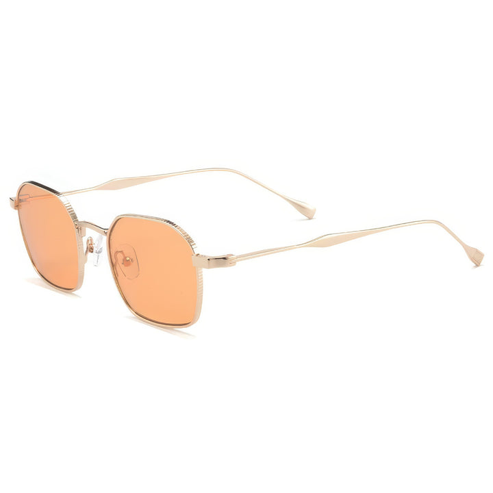 Ladies fashionable sunglasses in elegant square design with high-quality metal frame Stornfield