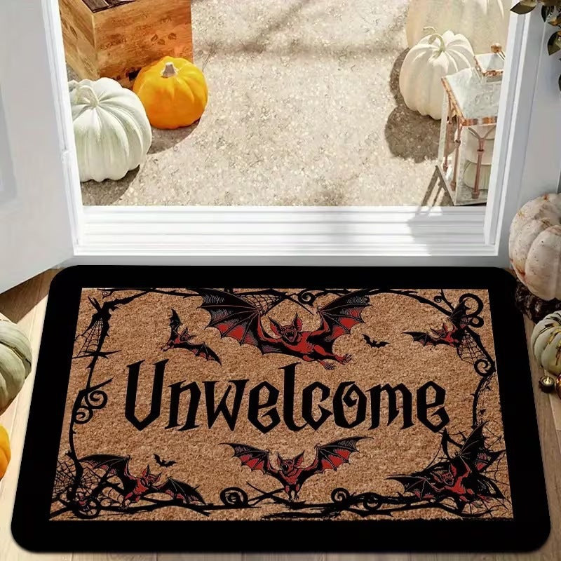 Halloween-Themed Doormat