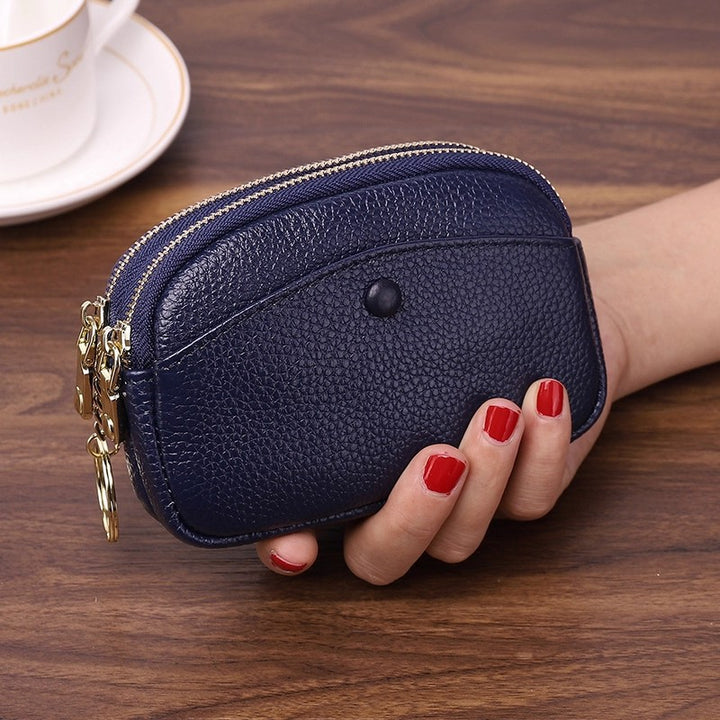 Compact Leather Coin Pouch Stornfield