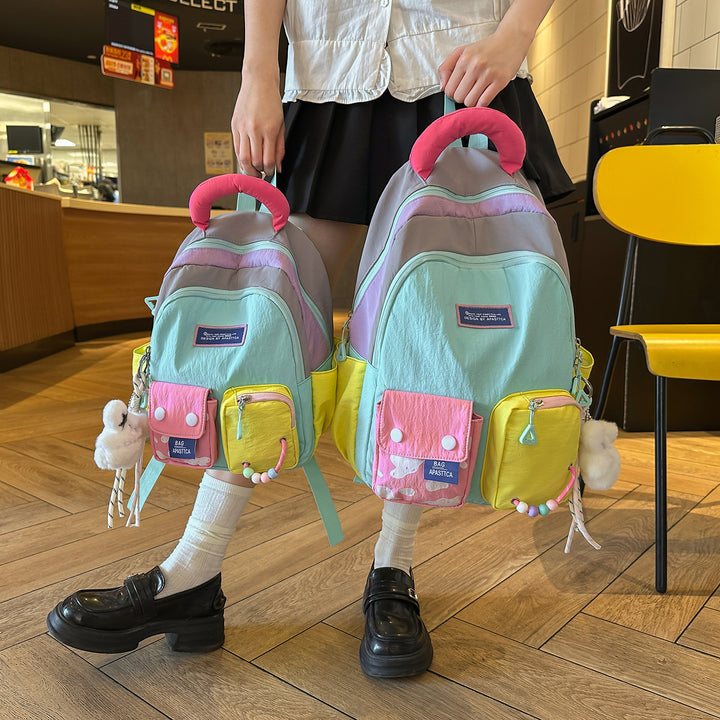 Colorful Multi-Pocket Backpack Stornfield