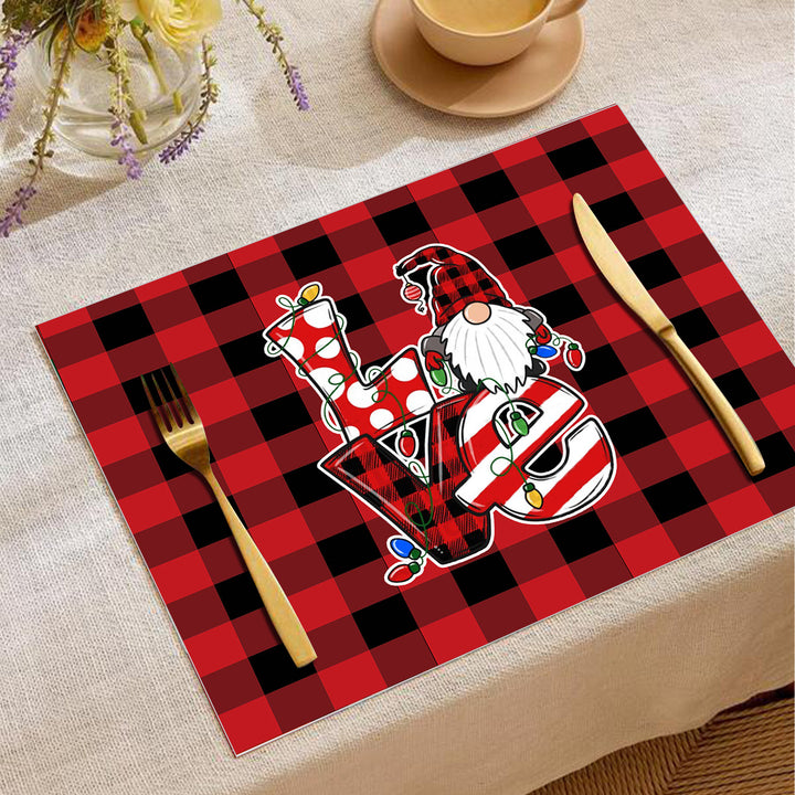 Festive Love-Themed Placemats