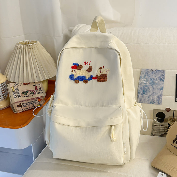 Playful Embroidered Backpack Stornfield