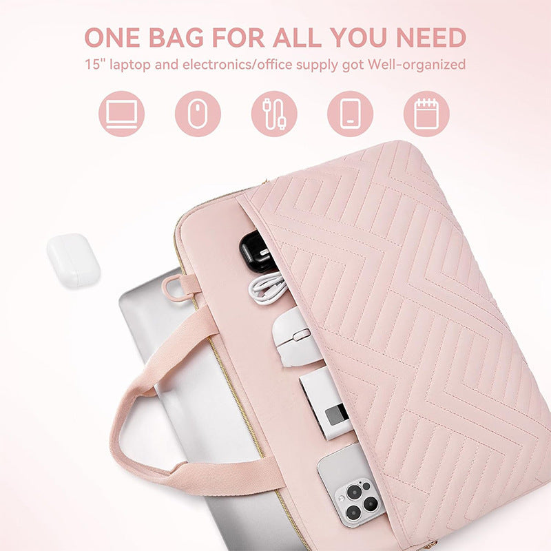 Padded Laptop Sleeve with Removable Shoulder Strap Stornfield