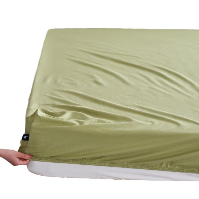 Extra-deep Jersey fitted sheet with elastic all-round rubber and soft single jersey