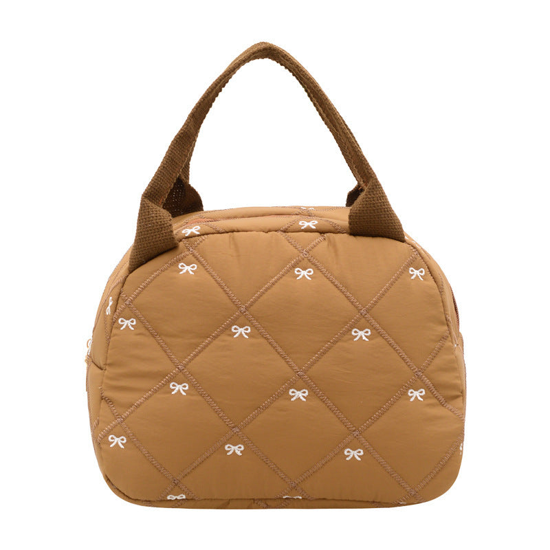 WoQuilted Bow Detail Handbag Stornfield