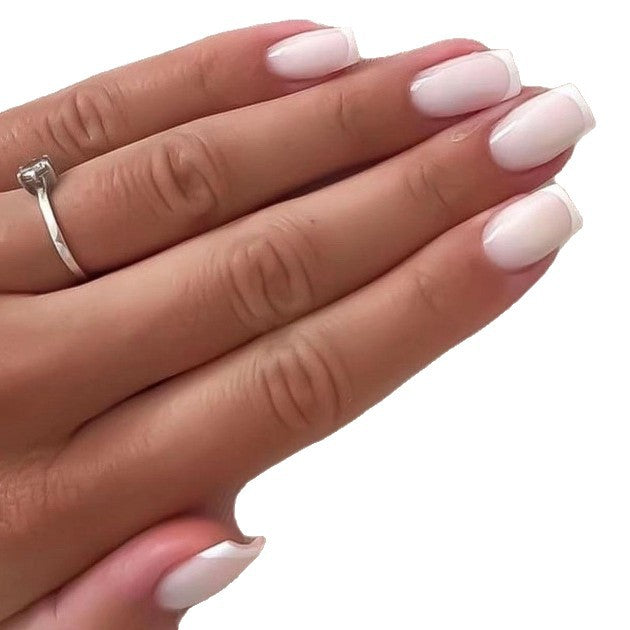 French Tip Acrylic Nail Extensions Stornfield