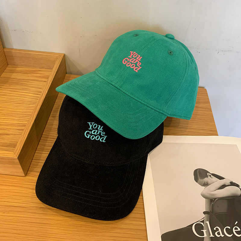 Men's Casual Distressed Message Baseball Cap Stornfield