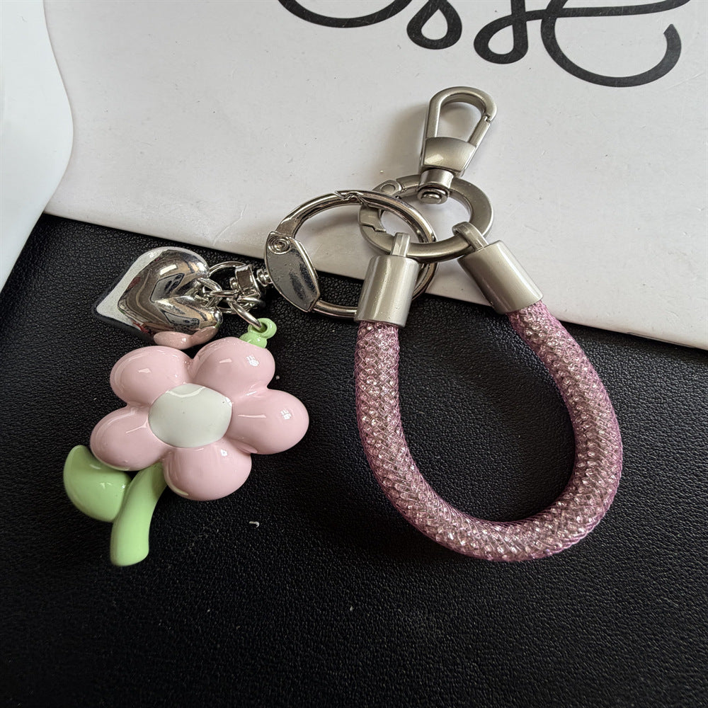 Decorative Flower Charm Keychain Stornfield 1790135100