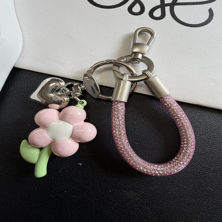 Decorative Flower Charm Keychain Stornfield 1790135100
