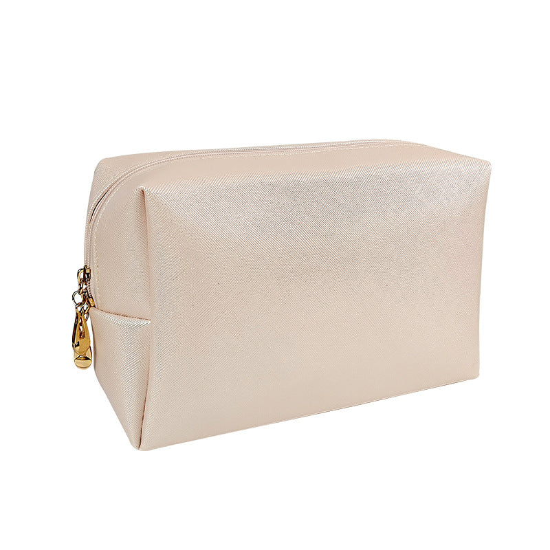 Cosmetic bag with high-quality texture and practical zipper Stornfield