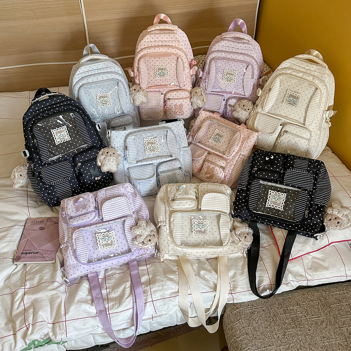 Playful Bunny Ear School Backpack Stornfield
