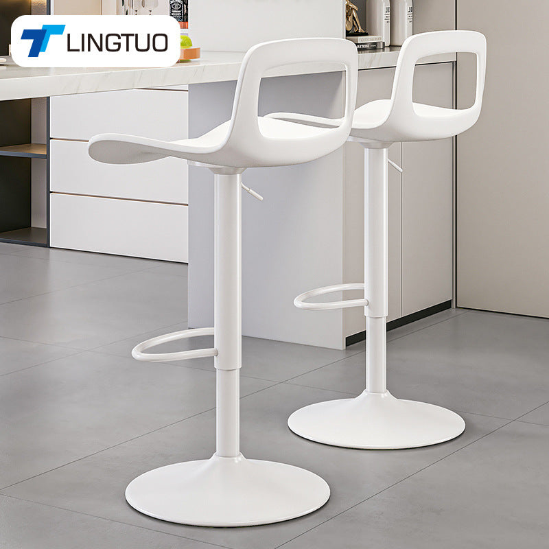 Ergonomic Bar Stool With Adjustable Seat Height And Sturdy Metal Frame Stornfield