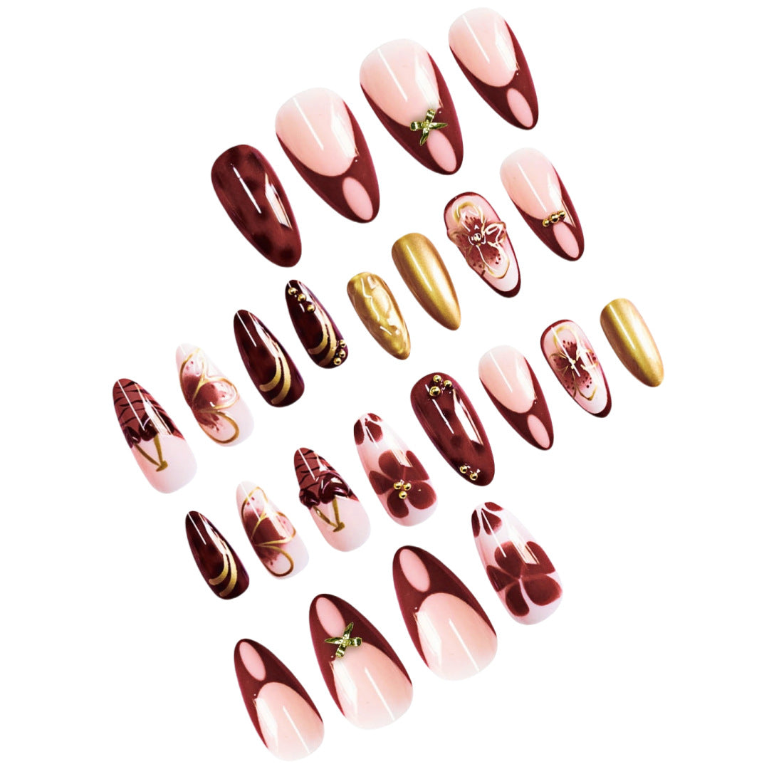 Artistic Themed Press-On Nail Set Stornfield 1787913739