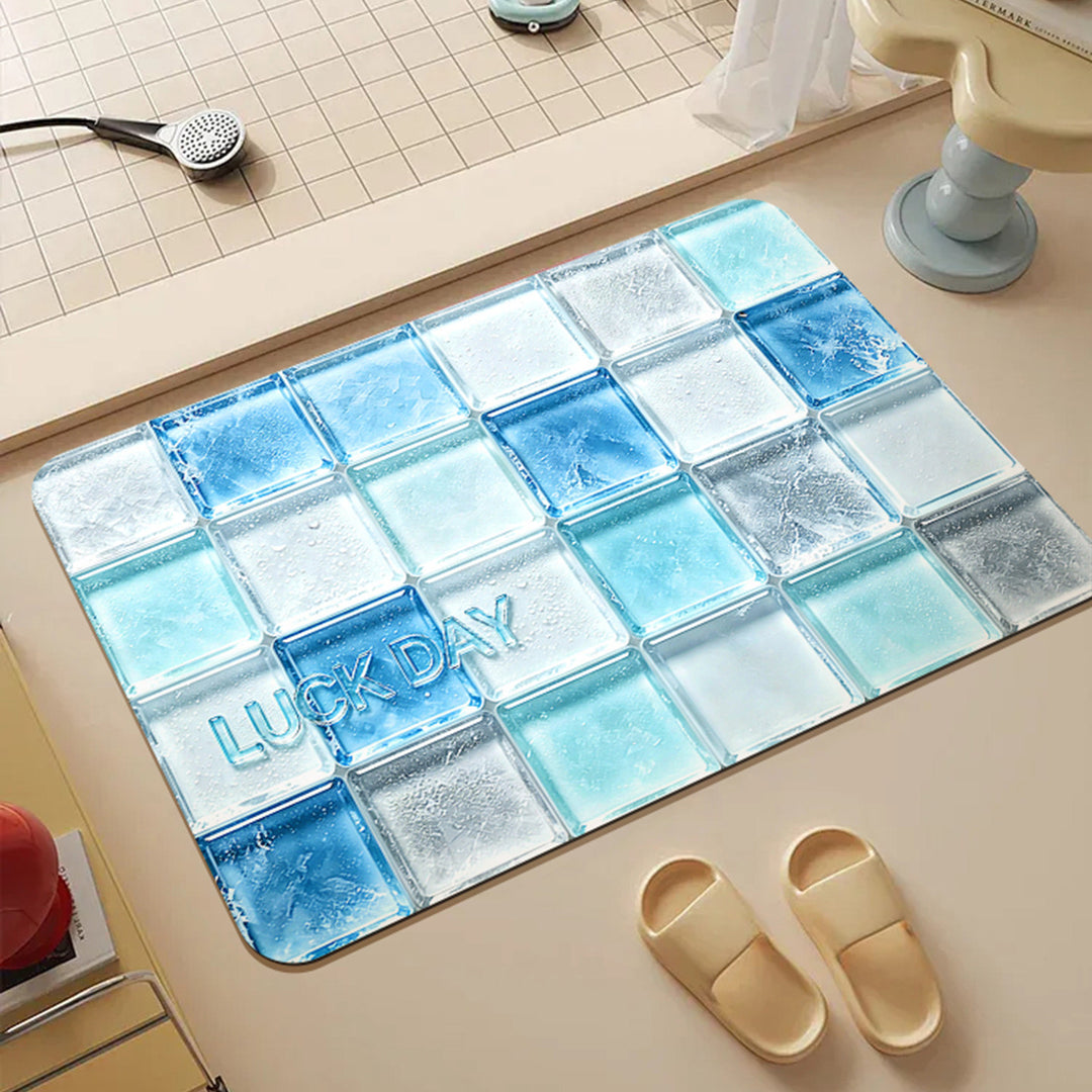 Decorative Anti-Slip Bathroom Mat