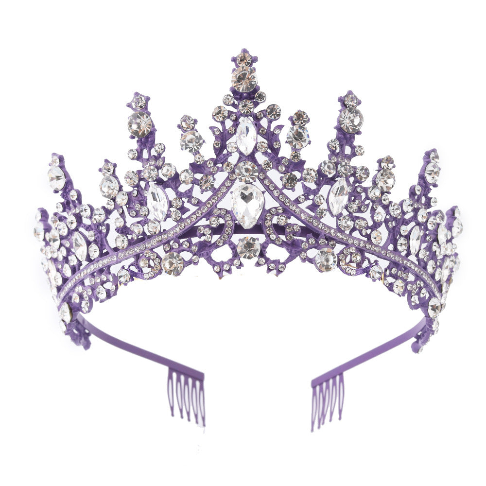Ladies Rhinestone Tiara with Sparkling Gemstones Stornfield