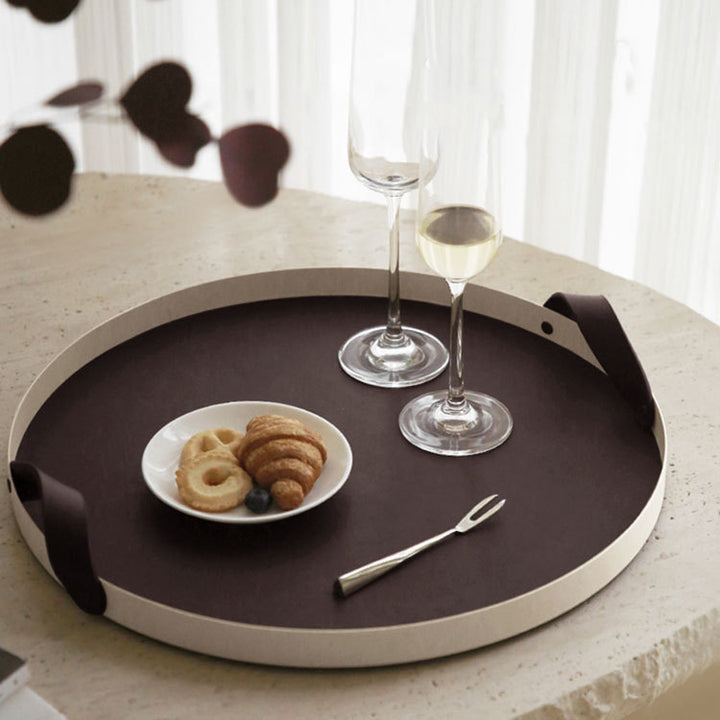 Elegant Round Serving Tray