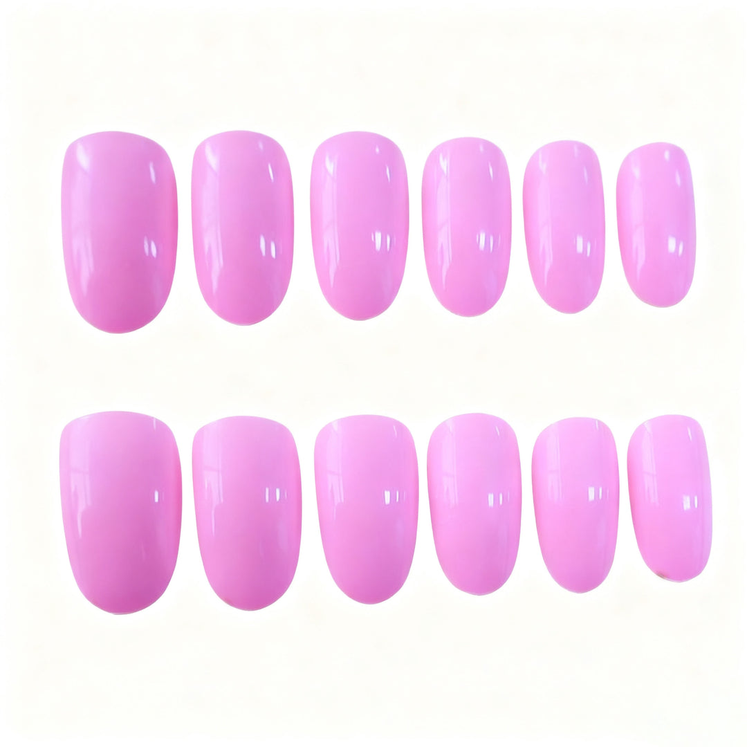 Elegant Glossy Press-On Nail Enhancements Stornfield