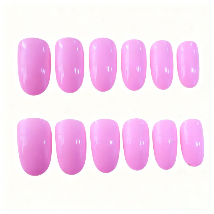 Elegant Glossy Press-On Nail Enhancements Stornfield
