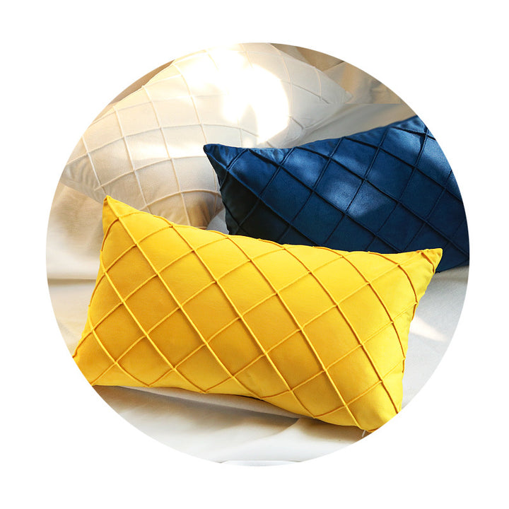Women's cushion cover in modern diamond design Stornfield
