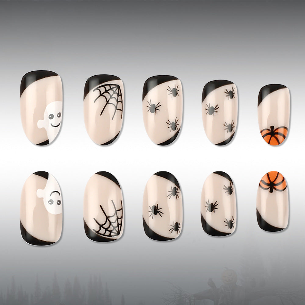 Halloween-Themed Nail Art Design Stornfield