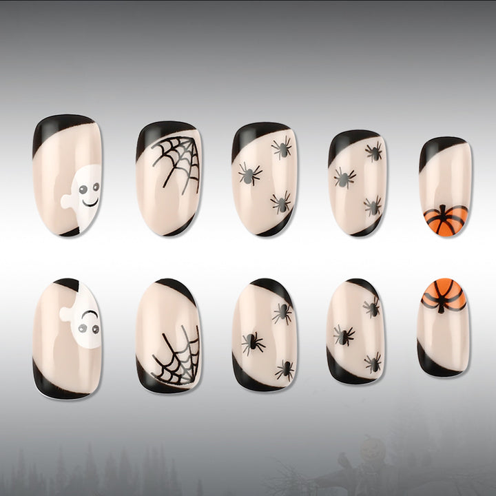 Halloween-Themed Nail Art Design Stornfield