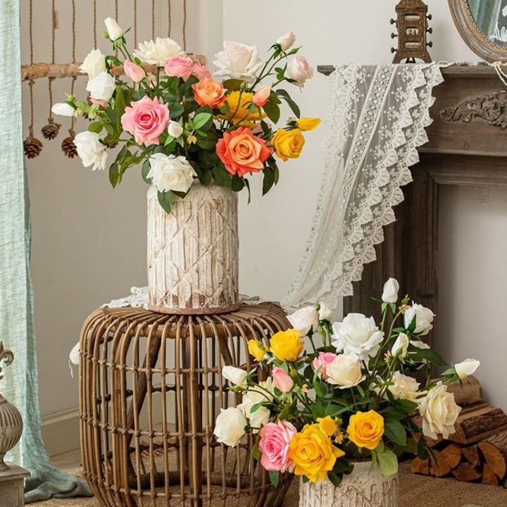 Elegant Synthetic Rose Bouquet