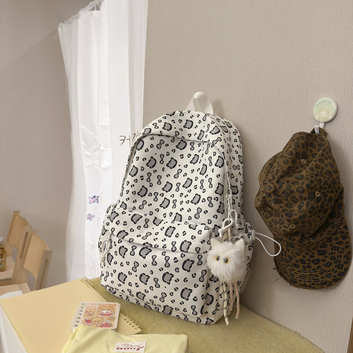 Playful Patterned Student Backpack Stornfield
