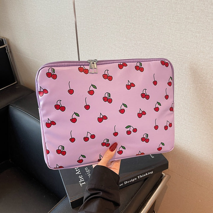 Playful Cherry Print Laptop Sleeve Stornfield