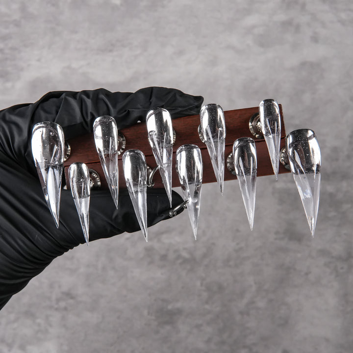 Decorative Stiletto Press-On Nails